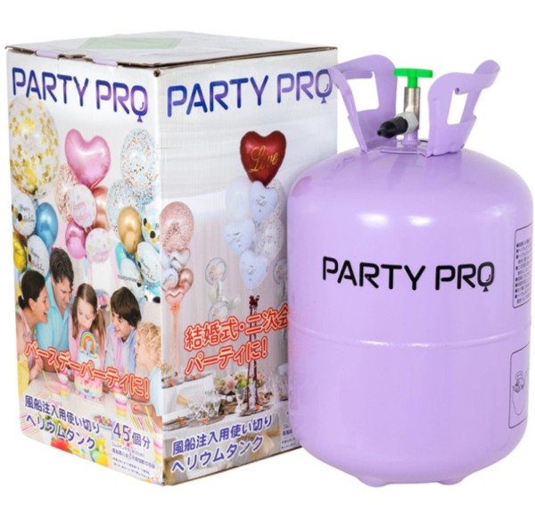 使い切りヘリウムタンク　パーティプロ３５０Ｌ ×1 まとめ買い 販促 イベント 催事 来場記念 来店記念 粗品好適品 13,816円