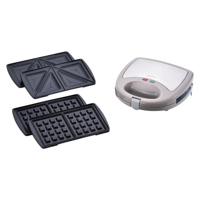 ラノー 着脱式ホットサンドメーカーW（2枚組） MJ-0724 【送料無料】(一部地域別途)