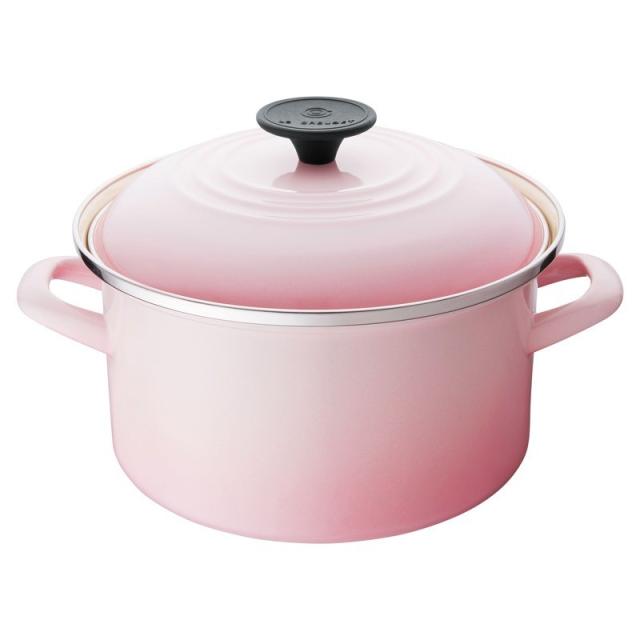ル･クルーゼ EOS キャセロール20?p シェルピンク ×1 【全国送料込】(沖縄・離島は別途)