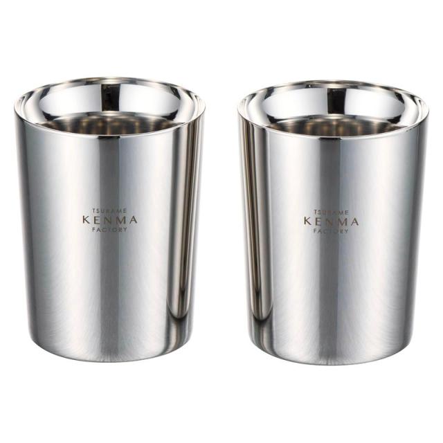 燕研磨ファクトリー ステンレスダブルカップ260ml 2P ME-7354 ×1 【全国送料込】(沖縄・離島は別途)
