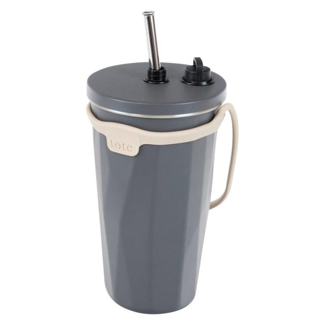 トート ストローボトル570ml チャコール RH-1761 ×2 【全国送料込】(沖縄・離島は別途)