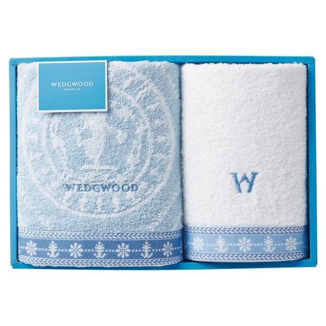 ウェッジウッド フェイス1P･ウォッシュタオル1P ×2 【全国送料込】(沖縄・離島は別途)