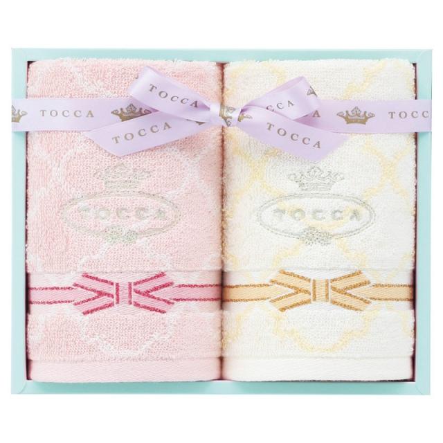 トッカ ラフェスタ ゲストタオル2P ピンク ×2 【全国送料込】(沖縄・離島は別途)