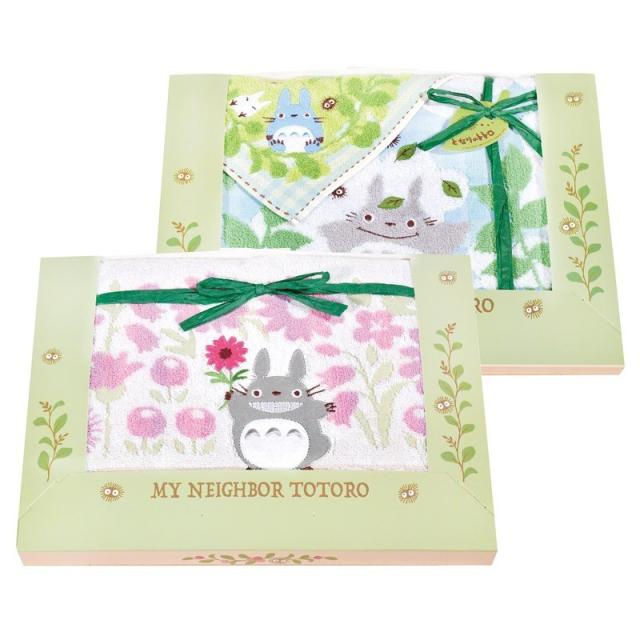 となりのトトロ 森のひなたぼっこ タオルセット ×1 【全国送料込】(沖縄・離島は別途)