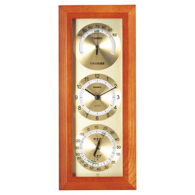 エンペックス 快適モニタ1台4役 不快指数計･時計･温度･湿度計 TM-712 ×1 【全国送料込】(沖縄・離島は別途)