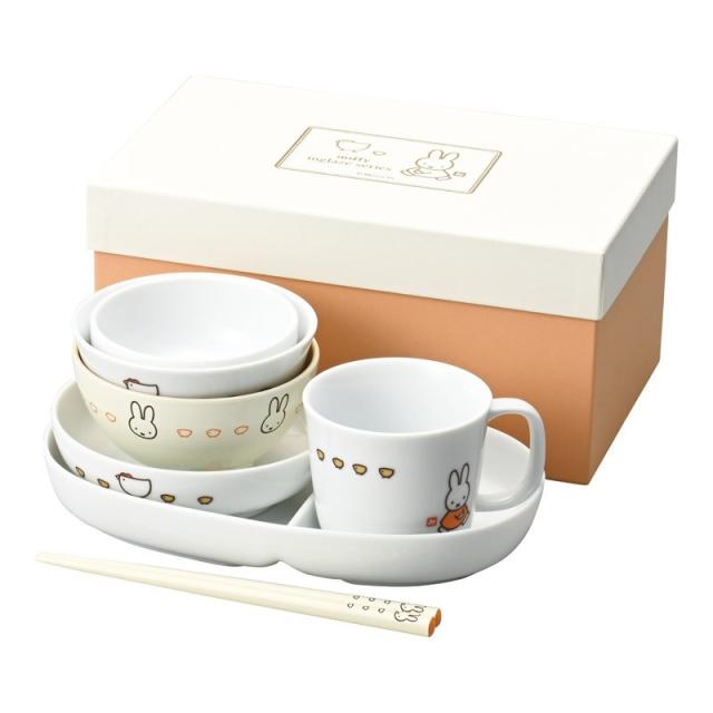 ミッフィー イングレーズ（こっこ親子） つみつみ食器セット ×1 【全国送料込】(沖縄・離島は別途)