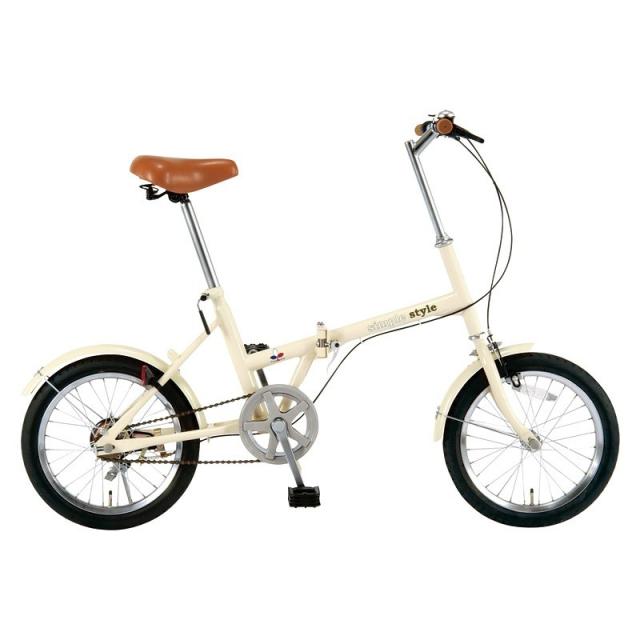 SimpleStyle 折畳自転車 FV16 ×1 【全国送料込】(沖縄・離島は別途)