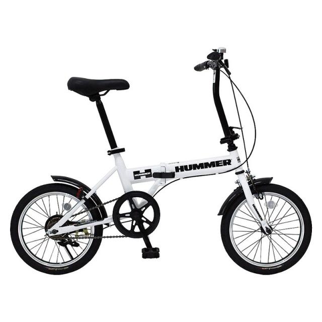 HUMMER ノーパンク16インチ折畳自転車 ×1 【全国送料込】(沖縄・離島は別途)