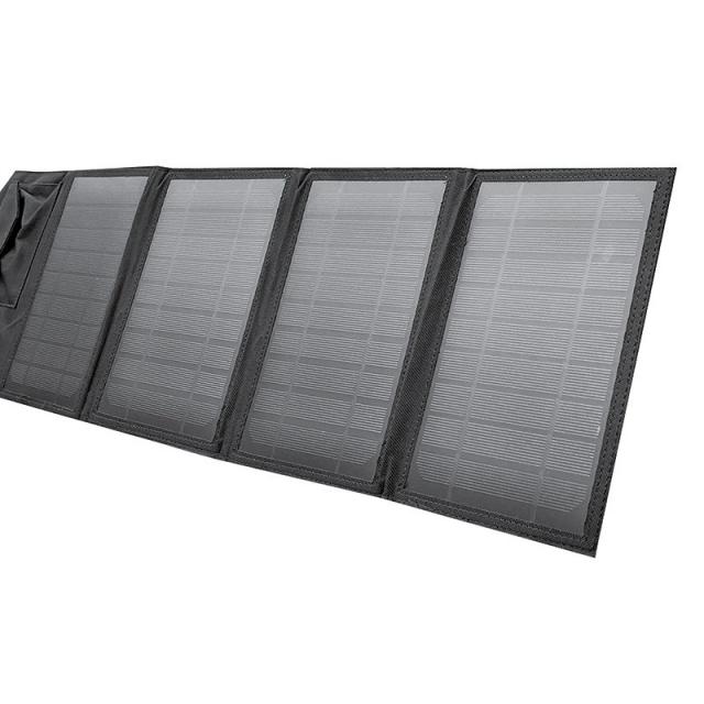エアジェイ ソーラー充電器14W 黒 ×1 【全国送料込】(沖縄・離島は別途)
