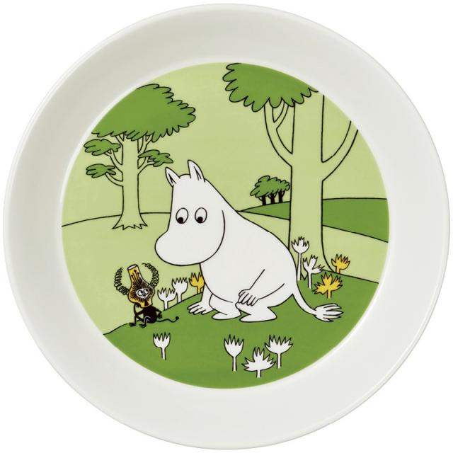 アラビア プレート19cm ムーミン ムーミン クラシック 1027441 御祝.お返し,引出物,記念品などのご用途にも好適