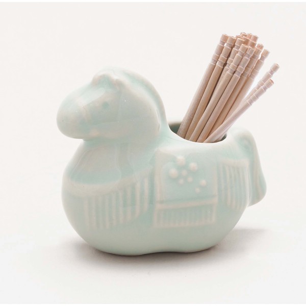 開運干支午楊枝入れ（青） No11 451100の通販はau PAY マーケット