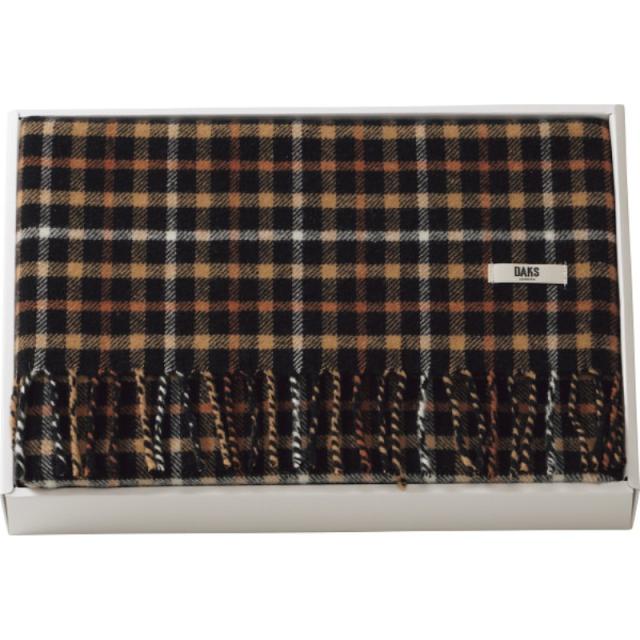 ダックス　ウールひざ掛け ブラック DK562080-10【送料無料】(一部地域別途)