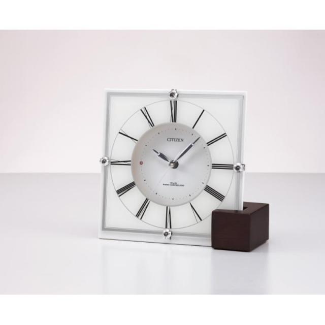 ギフト好適品 シチズン　電波時計（掛置兼用） 4RY707‐003の通販は 11,880円