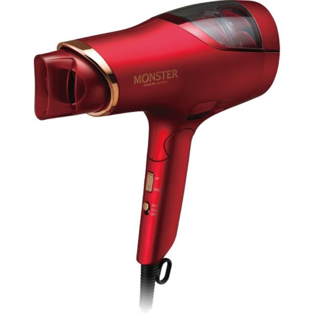 コイズミ　ダブルファンドライヤー　モンスター レッド KHD-W910/R【送料無料】(一部地域別途)