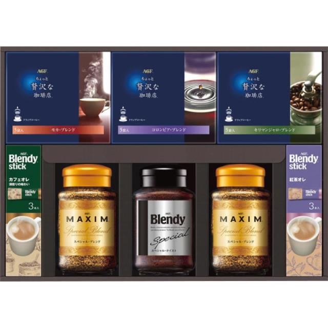 ギフト好適品 ＡＧＦ　ドリップ＆インスタントコーヒーギフト MQZ-50A の通販は 4,945円