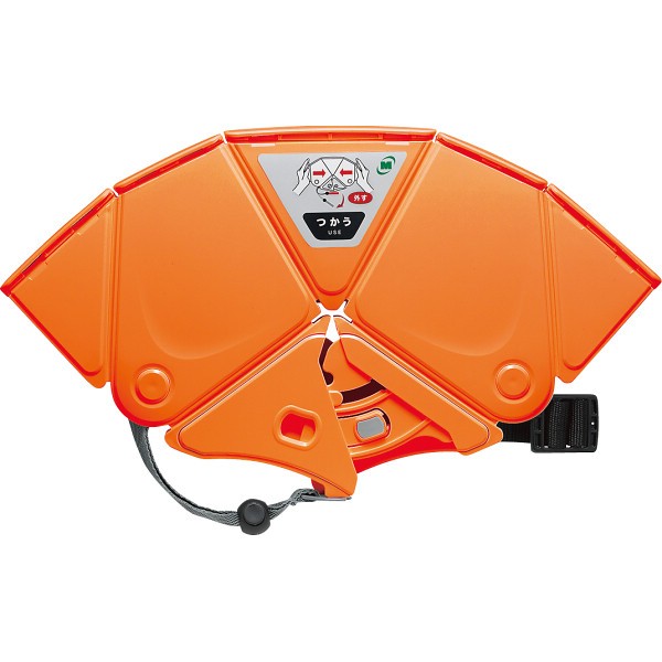 折りたたみ防災ヘルメット　Ｆｌａｔｍｅｔ２ オレンジ CD4001900012 ×1 【全国送料込】(沖縄・離島は別途) 6,652円
