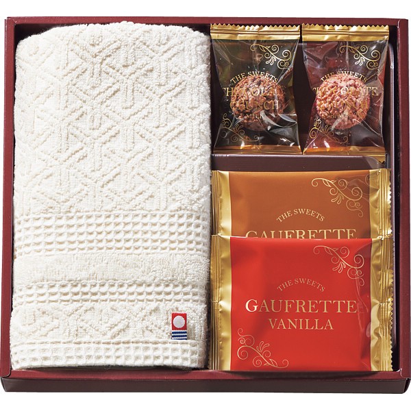 スイーツアソート＋Ｓ　今治タオル組合せギフト ZSA-10TAR ×4 【全国送料込】(沖縄・離島は別途) 4,499円