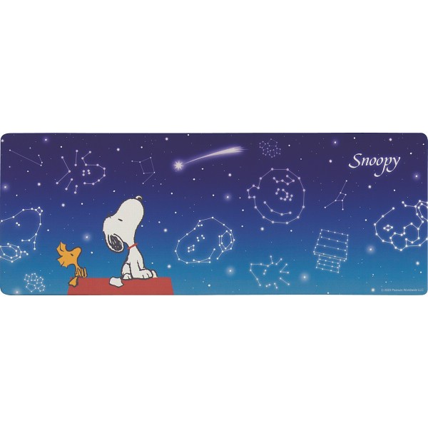 ピーナッツ　ＰＶＣロングマット（１２０ｃｍ） 星空スヌーピー 720640 ×2 【全国送料込】(沖縄・離島は別途)