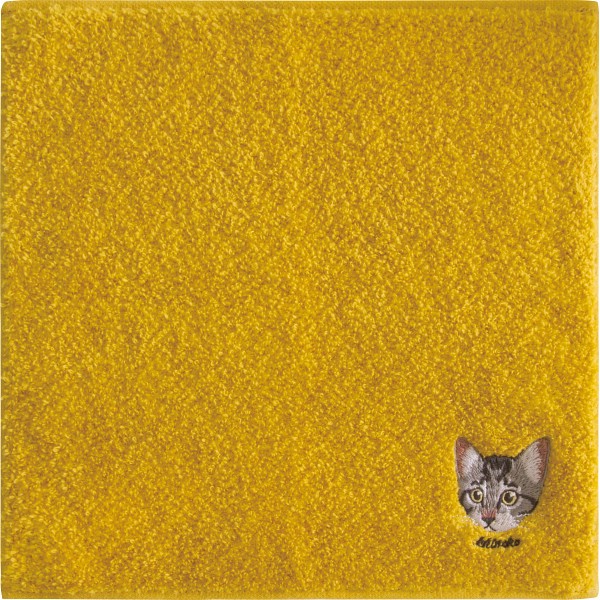 Ｕｃｈｉｎｏｋｏ　ｍａｔｅ　コットンハンカチ サバトラ UNS-1205 ×3 【全国送料込】(沖縄・離島は別途)