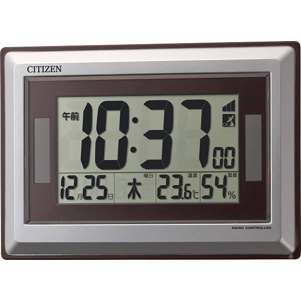 シチズン　ソーラー電源電波時計（掛置兼用） 8RZ182-019 ×1 【全国送料込】(沖縄・離島は別途)