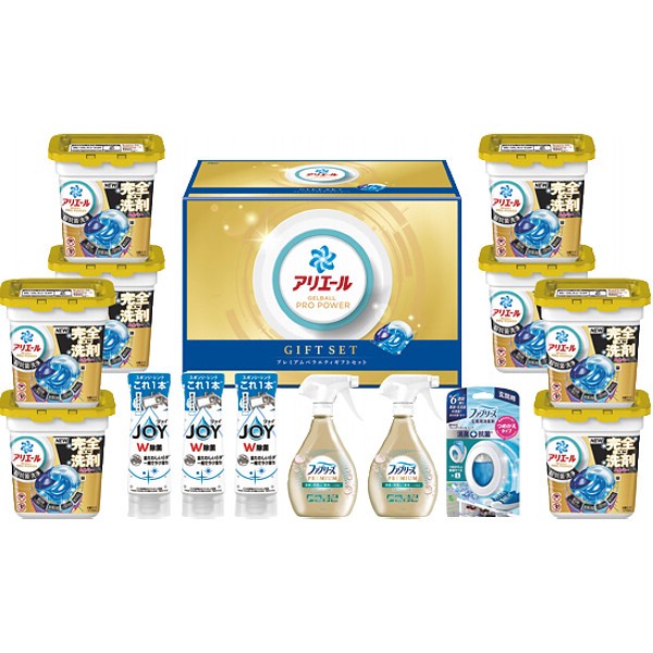 Ｐ＆Ｇ　アリエールジェルボール　プレミアムバラエティギフトセット PGPV-100EB ×1 【全国送料込】(沖縄・離島は別途)