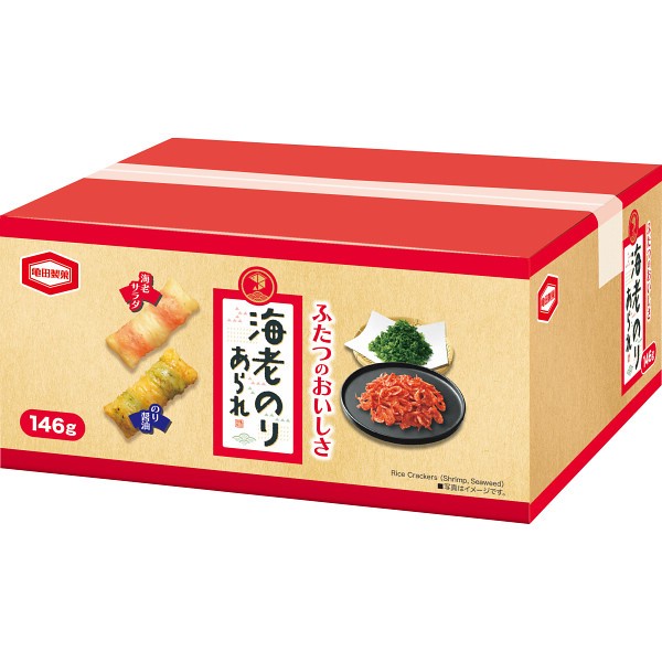 亀田製菓　海老のりあられ A33 ×4 【全国送料込】(沖縄・離島は別途)
