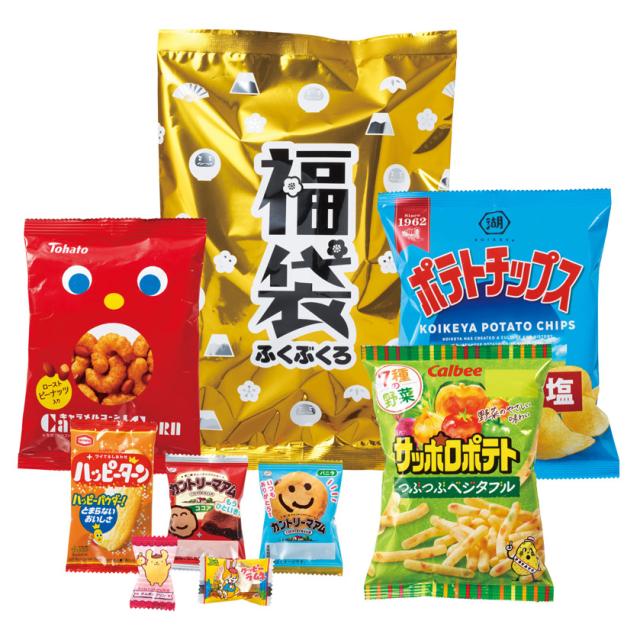 金ぴかおやつ福袋　8点セット×45セツト 【売り切れゴメン商品】【個人宅お届けは別途個別送料がかかります】_9