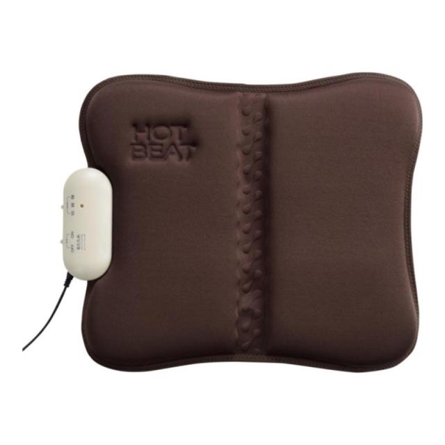 ツインバード ホットシートマッサージャー ホットビート A/ﾌﾞﾗｳﾝ EM-2538BR