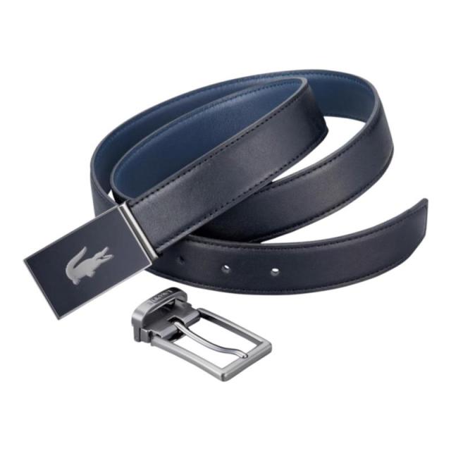 ラコステ ギフトセットf B/ﾌﾞﾗｯｸ×ﾈｲﾋﾞｰ LB87310