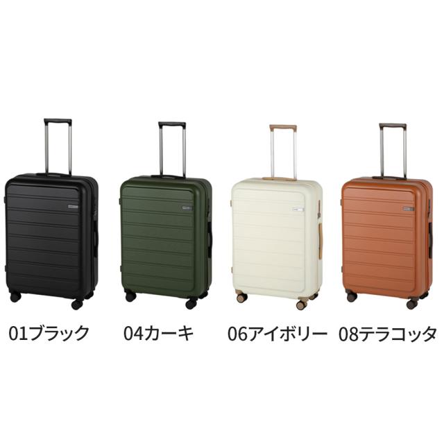 エース フレットボード スーツケース メンズ レディース 05433 ace. ACE Fretboard 4輪 TSロック 68L 5〜7泊 Mサイズ 旅行 出張 トラベル 正規品_5