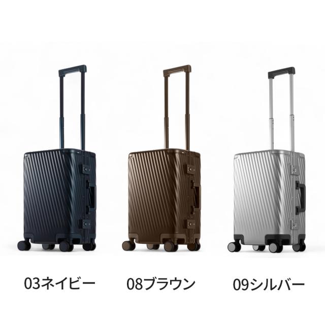エーストーキョー アルゴナム3-F スーツケース メンズ レディース 05501 ace.TOKYO Algonam3-F アルミニウムシェル 4輪 TSロック 33L 2~3泊 Sサイズ 旅行 出張 機内持ち込み トラベル 正規品_7