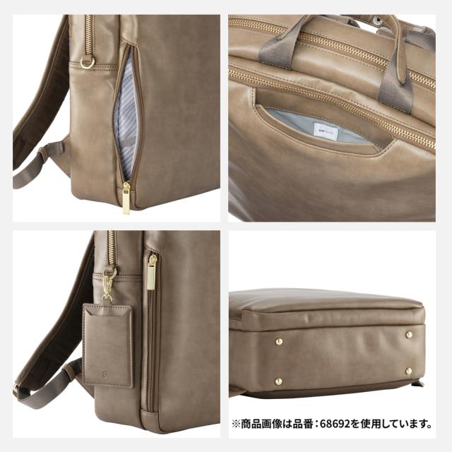 エースジーン フィッテムクラス リュックサック バックパック レディース ace.GENE FITEMME CLASS A4 13.3インチPC収納 68691 ビジネス 通勤 出張 正規品_9