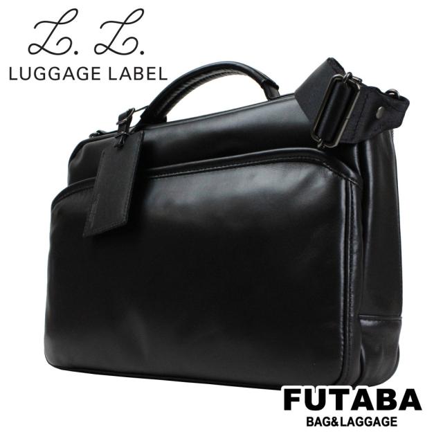 ラゲッジレーベル エレメント 2WAYブリーフケース 021-01252 10 ブラック LUGGAGE LABEL 吉田カバン ビジネスバッグ 撥水加工 ELEMENT レザー 通勤 日本製 B5サイズ ブランド