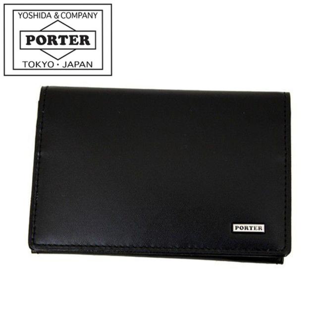 ポーター シーン カードケース 110-02924 10 ブラック PORTER 吉田カバン 名刺入れ SHEEN レザー ギフト プレゼント 日本製 ビジネス シンプル ブランド