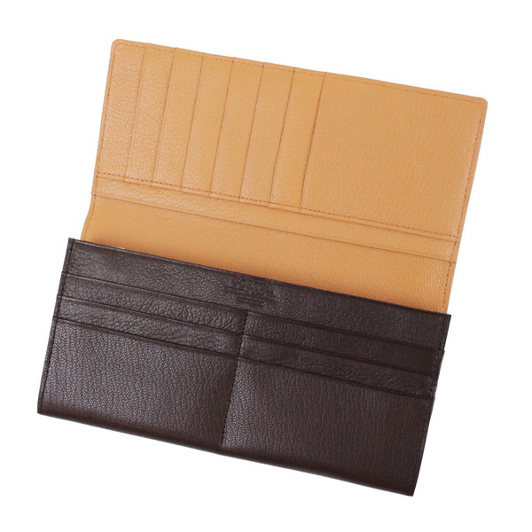 ポーター ダブル ロングウォレット 129-06010 10 ブラック／オレンジ PORTER 吉田カバン 長財布 かぶせ DOUBLE レザー ギフト プレゼント 日本製 シンプル ブランド_9