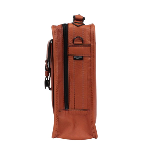 ポーター バロン 2WAYショルダーバッグ 206-02634 10 ブラック PORTER 吉田カバン ショルダーバッグ BARON レザー 日本製 A4サイズ 縦型 斜めがけ ブランド レトロ_4