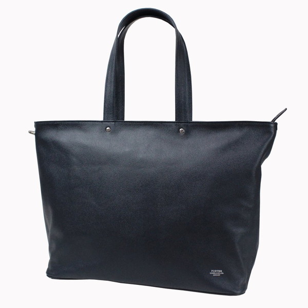 ポーター リンク トートバッグ(L) 321-02805 10 ブラック PORTER 吉田カバン ビジネスバッグ LINK レザー 通勤 日本製 B4サイズ 大きめ 横型 ファスナー付き ブランド_2