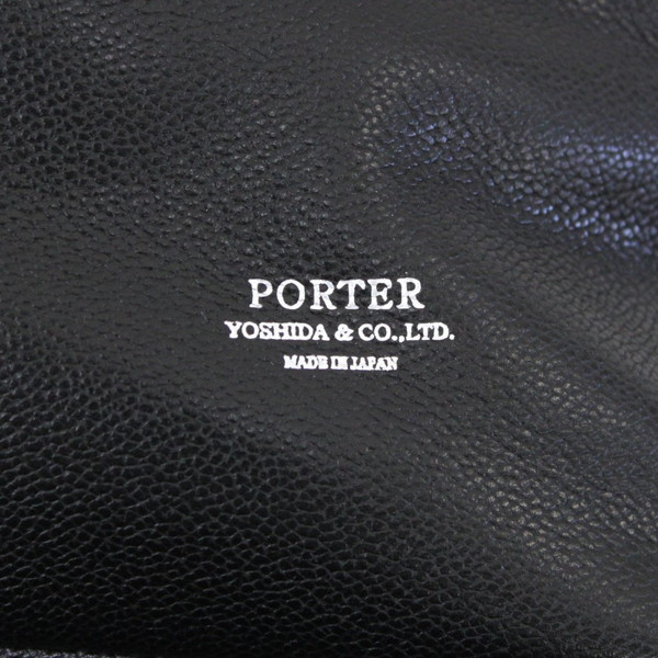 ポーター リンク トートバッグ(L) 321-02805 10 ブラック PORTER 吉田カバン ビジネスバッグ LINK レザー 通勤 日本製 B4サイズ 大きめ 横型 ファスナー付き ブランド_6