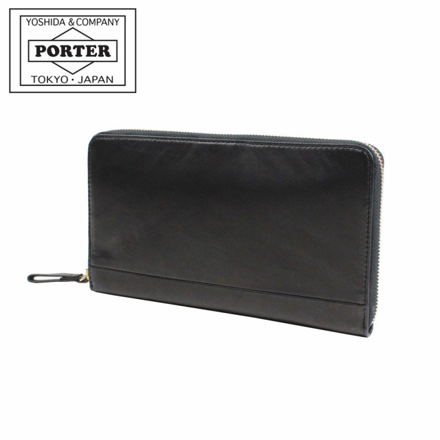 ポーター ワイズ 2WAYトラベルウォレット 341-01317 10 ブラック PORTER 吉田カバン 長財布 トラベルケース WISE レザー ギフト プレゼン