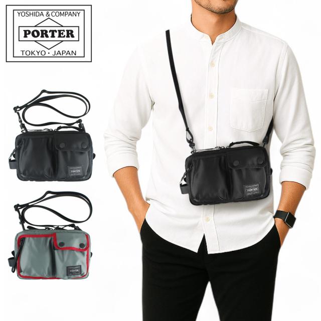 PORTER HEAT ブラック ハンドバッグ HEAT(ヒート) SLING SHOULDER BAG | 吉田カバンホームページ