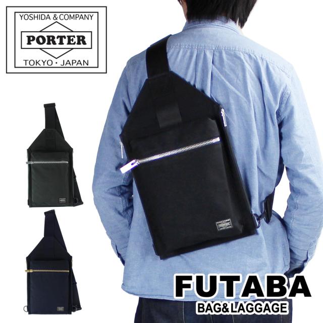 ポーター スペック スリングショルダーバッグ 580-19604 10 ブラック PORTER 吉田カバン ボディバッグ SPEC ナイロンコットン ギフト プレゼント 日本製 ワンショルダーバッグ 斜めがけ 薄マチの通販は 13,200円