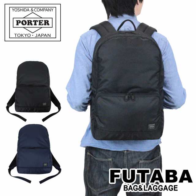 ポーター フラッシュ デイパック 689-05944 10 ブラック PORTER 吉田カバン リュックサック FLASH ギフト プレゼント 日本製 B4サイズ 17L ラウンド 軽量 ブランド シンプルの通販は 30,030円