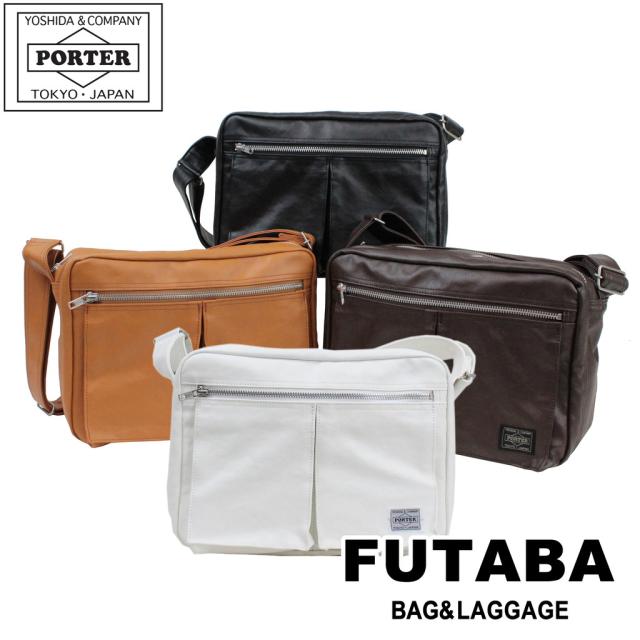 ポーター フリースタイル ショルダーバッグ(L) 707-08211 10 ブラック PORTER 吉田カバン ショルダーバッグ FREE STYLE ギフト プレゼント 日本製 斜めがけ ブランド カジュアル 35,200円
