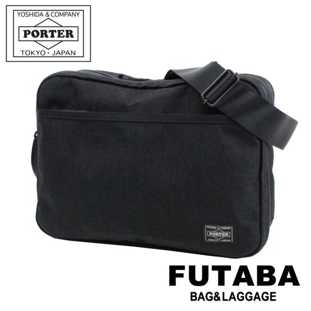 ポーター ハイブリッド ショルダーバッグ 737-17803 10 ブラック PORTER 吉田カバン ショルダーバッグ HYBRID ギフト プレゼント 日本製 B5サイズ 斜めがけ 2層 ブランド 34,100円