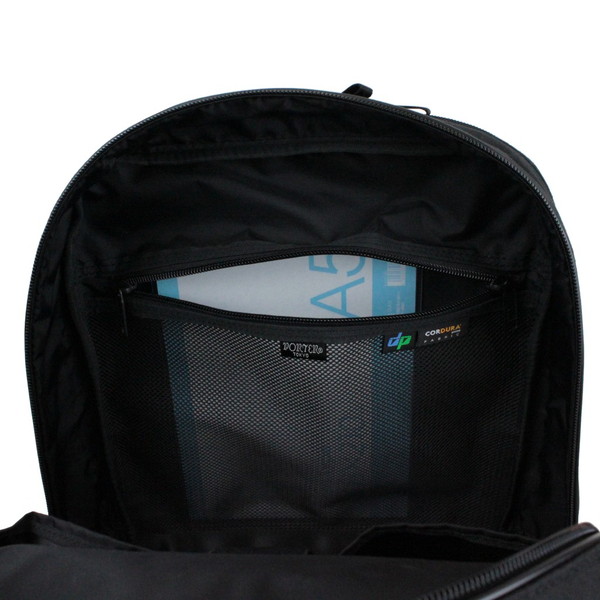 ポーター ハイブリッド デイパック 737-17806 10 ブラック PORTER 吉田カバン リュックサック バックパック HYBRID 日本製 B4サイズ 21L ブランド カジュアル_9