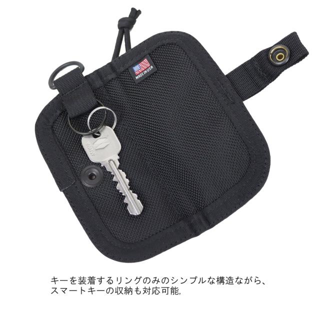 送料・代引手数料無料!】ブリーフィング メイドインUSA ZIP KEY CASE