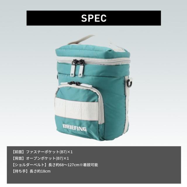 【貨物輸送・代引手数料無料!】ブリーフィング ブリーフィングゴルフ COOLER BAG S ECO TWILL BRG231E69 / BRIEFING BRIEFING GOLF