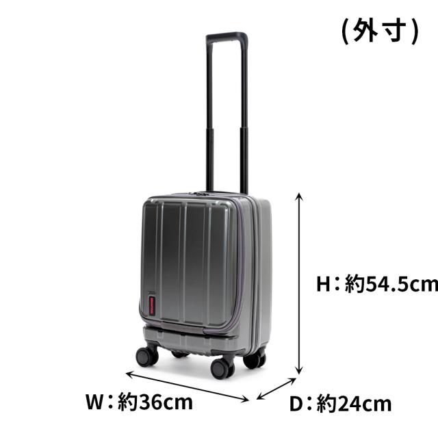 ブリーフィング ジェットトラベル スーツケース BRA253C25 BRIEFING JET/TRAVEL H-34F SD VER1.5 ハードケース 出張 旅行 4輪 機内持ち込み フレームタイプ ブランド 正規品_7