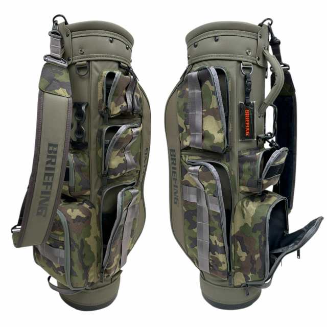 ブリーフィング ゴルフ キャディバッグ CR-6 ＃02 CAMO COMBI