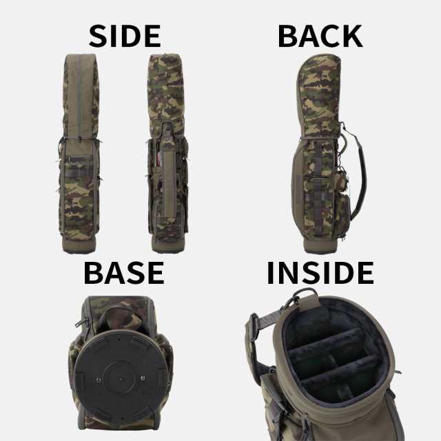 ブリーフィング ゴルフ キャディバッグ CR-6 ＃02 CAMO COMBI